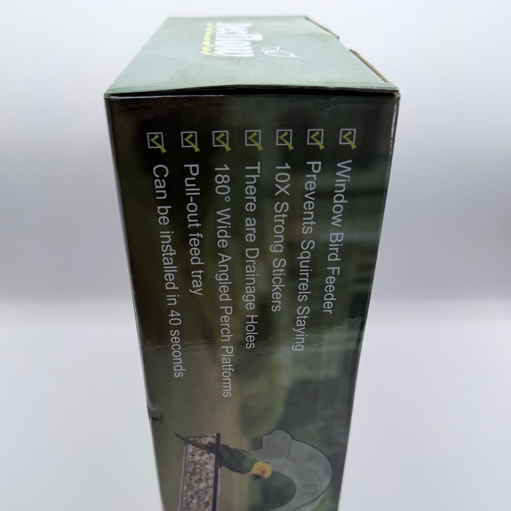 Decflow stick-on Window Bird Feeder NIB - Picture 6 of 8